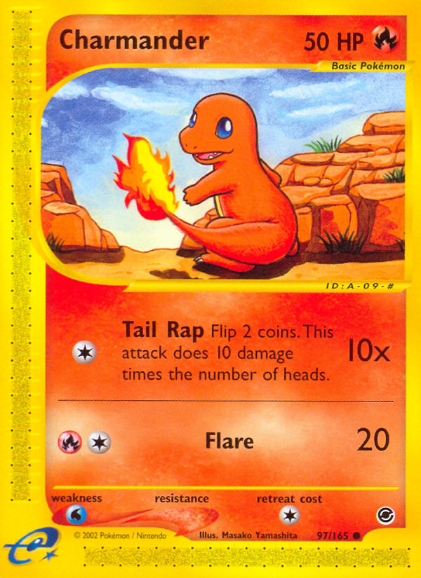 Charmander (97/165) [Expedition: Base Set] | Mega City Incorporated