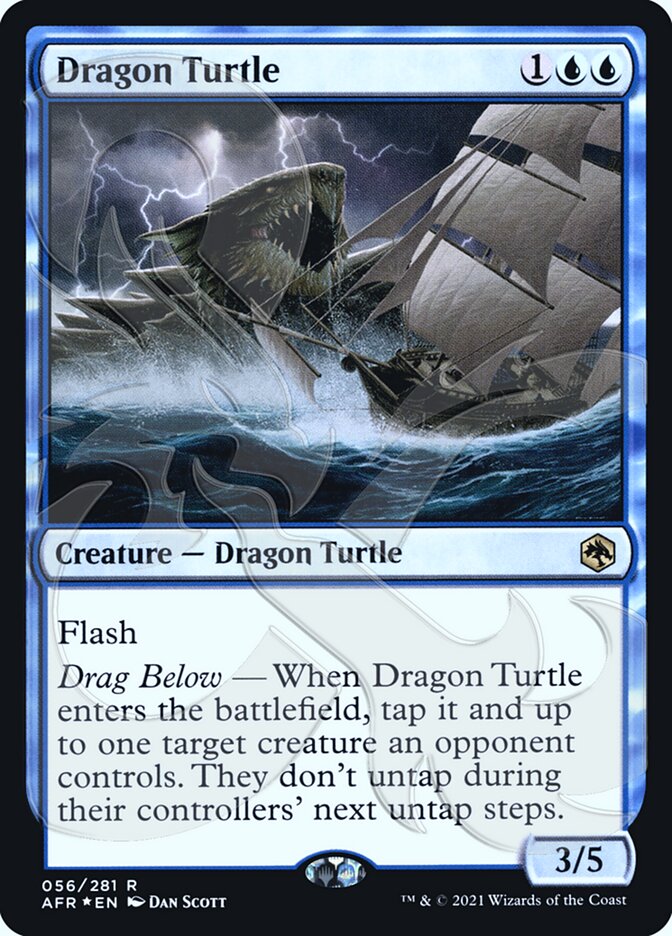 Dragon Turtle (Ampersand Promo) [Dungeons & Dragons: Adventures in the Forgotten Realms Promos] | Mega City Incorporated