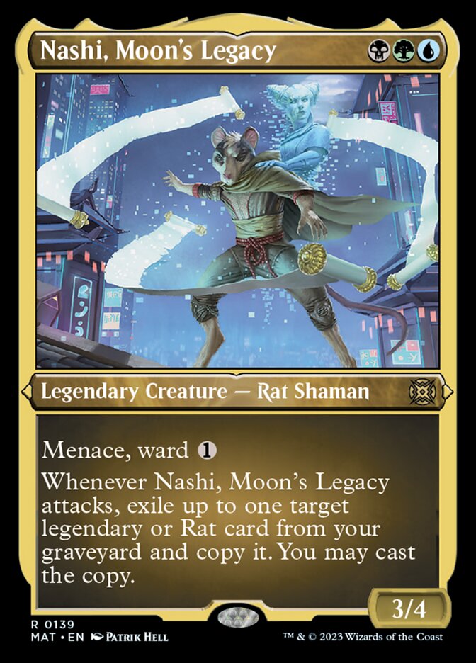 Nashi, Moon's Legacy (Foil Etched) [March of the Machine: The Aftermath] | Mega City Incorporated