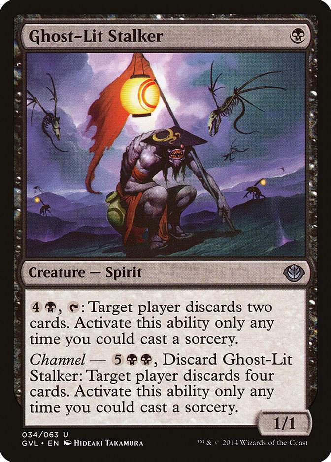 Ghost-Lit Stalker (Garruk vs. Liliana) [Duel Decks Anthology] | Mega City Incorporated