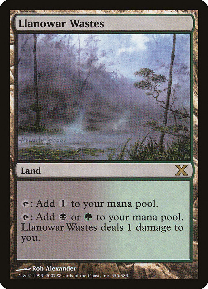 Llanowar Wastes [Tenth Edition] | Mega City Incorporated