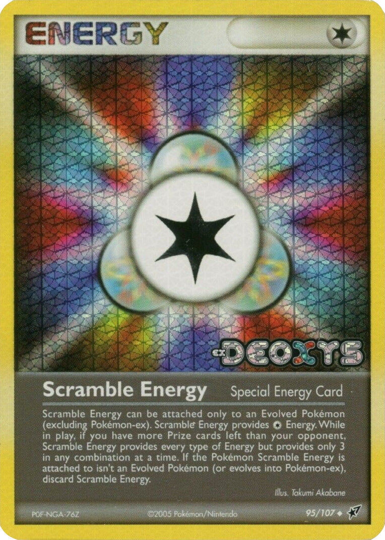 Scramble Energy (95/107) (Stamped) [EX: Deoxys] | Mega City Incorporated