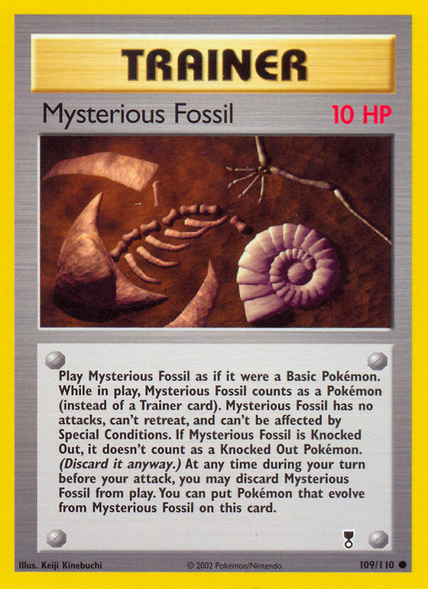 Mysterious Fossil (109/110) [Legendary Collection] | Mega City Incorporated