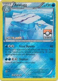 Avalugg (31/106) (League Promo 4th Place) [XY: Flashfire] | Mega City Incorporated