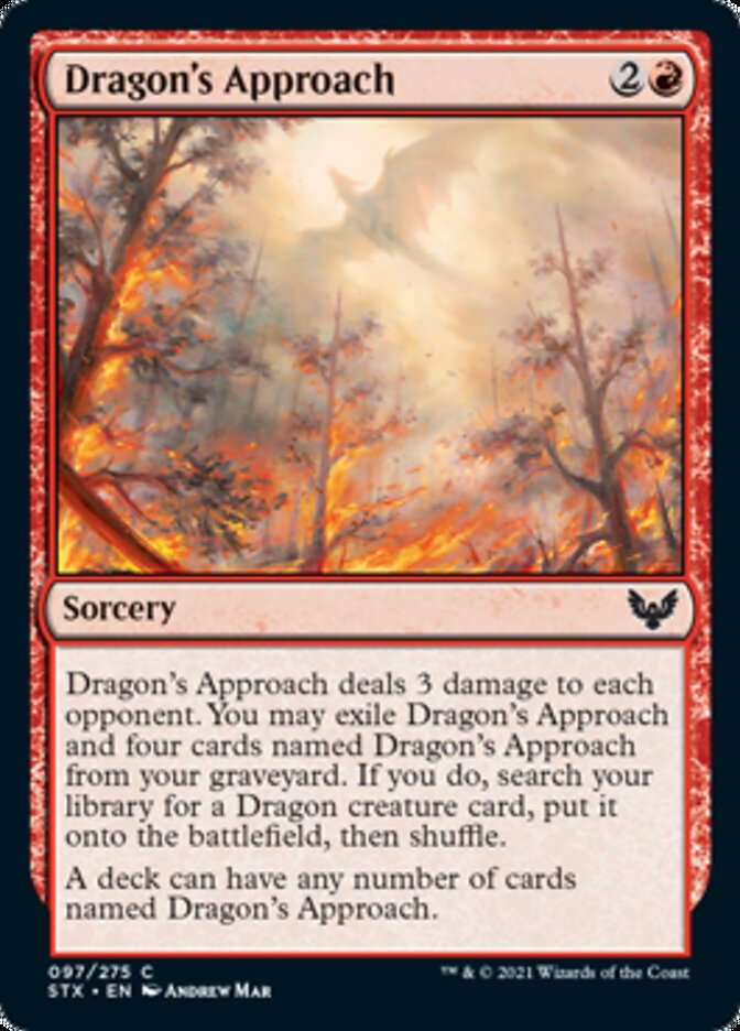 Dragon's Approach [Strixhaven: School of Mages] | Mega City Incorporated