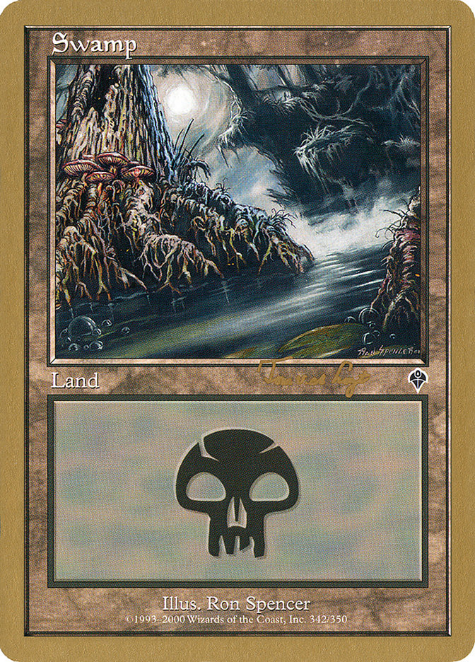 Swamp (tvdl342) (Tom van de Logt) [World Championship Decks 2001] | Mega City Incorporated