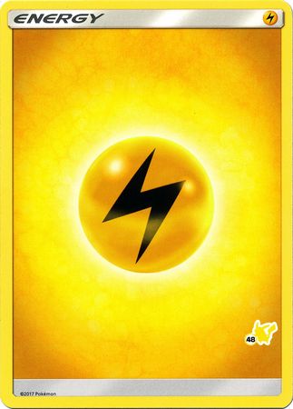 Lightning Energy (Pikachu Stamp #48) [Battle Academy 2020] | Mega City Incorporated