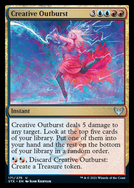 Creative Outburst [Strixhaven: School of Mages] | Mega City Incorporated