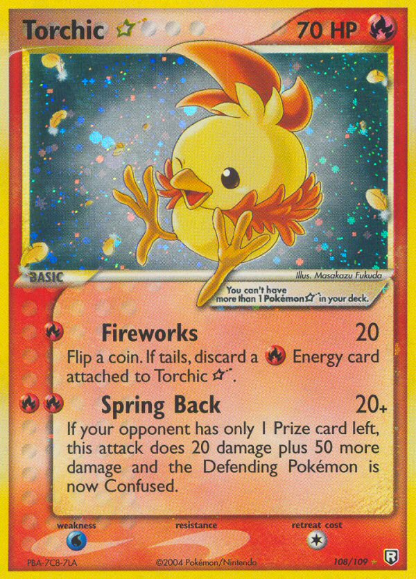 Torchic Star (108/109) [EX: Team Rocket Returns] | Mega City Incorporated