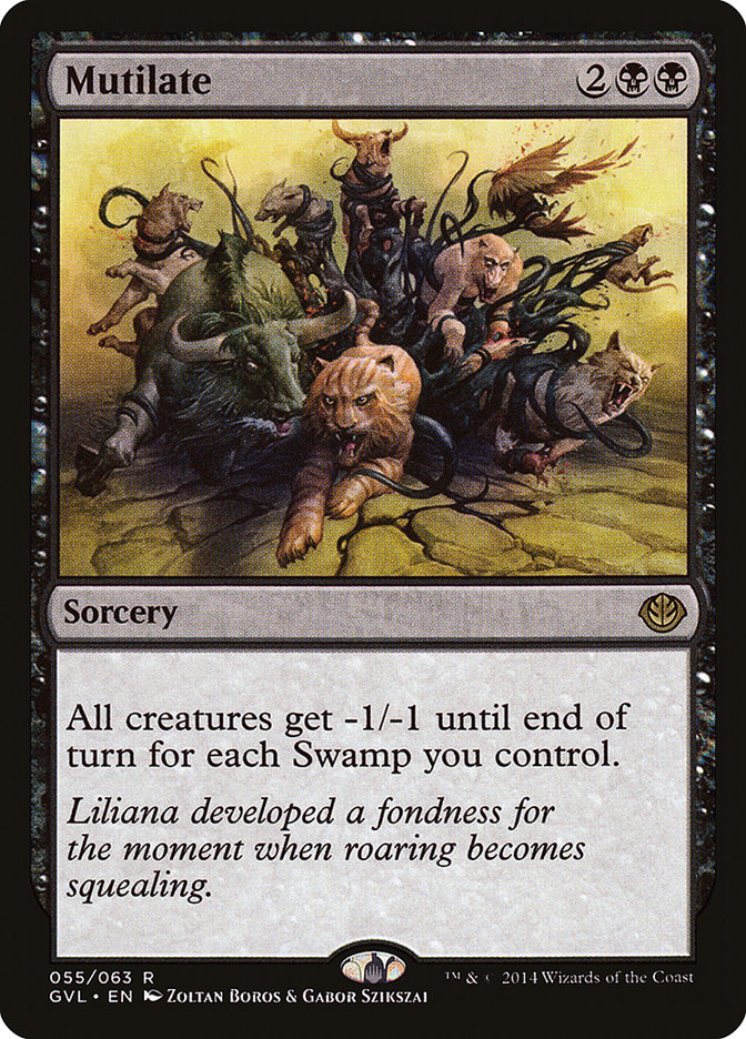 Mutilate (Garruk vs. Liliana) [Duel Decks Anthology] | Mega City Incorporated