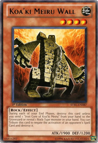 Koa'ki Meiru Wall [STBL-EN087] Rare | Mega City Incorporated