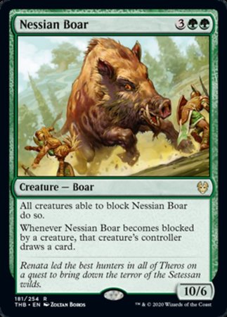 Nessian Boar [Theros Beyond Death] | Mega City Incorporated