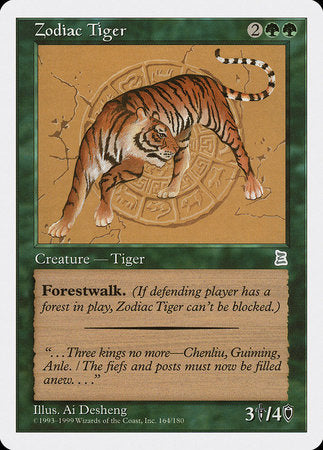 Zodiac Tiger [Portal Three Kingdoms] | Mega City Incorporated