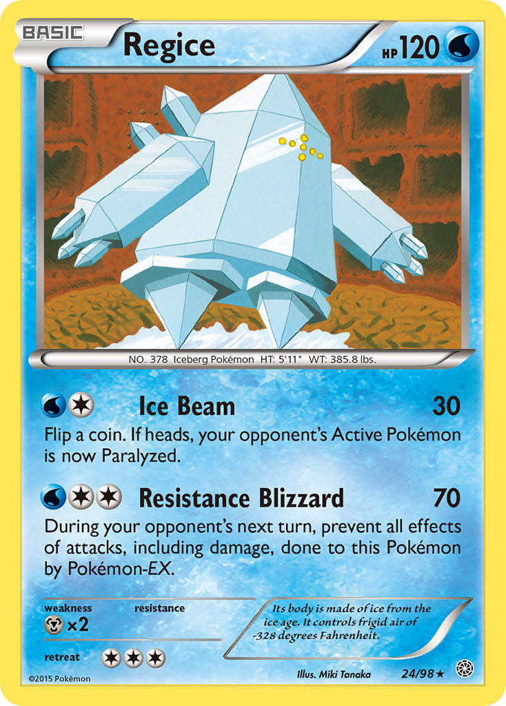 Regice (24/98) [XY: Ancient Origins] | Mega City Incorporated