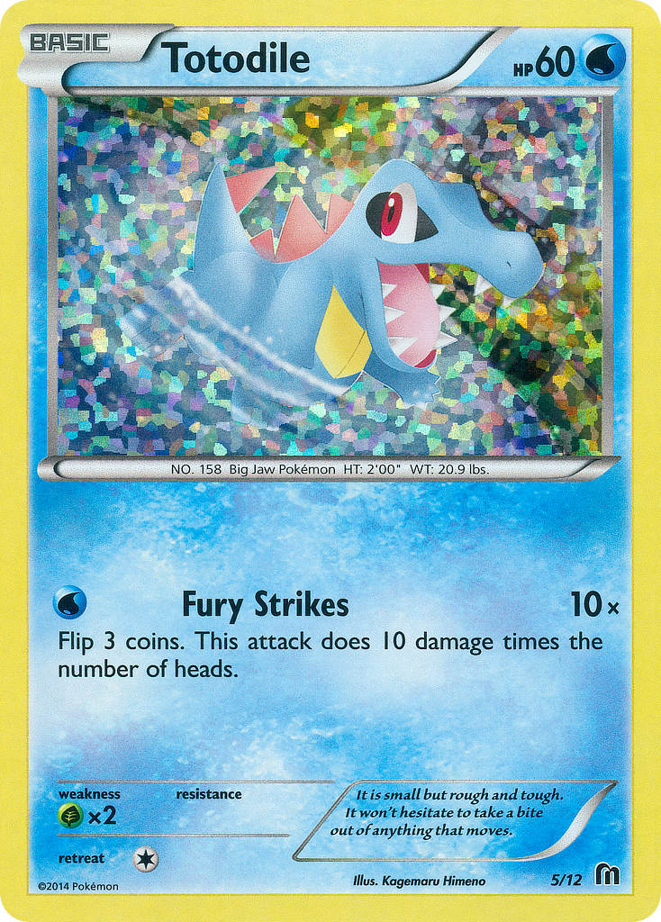 Totodile (5/12) [McDonald's Promos: 2016 Collection] | Mega City Incorporated