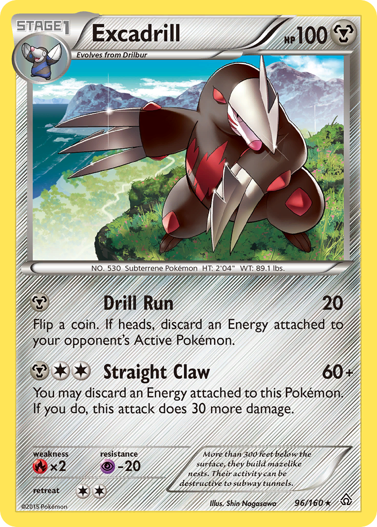 Excadrill (96/160) [XY: Primal Clash] | Mega City Incorporated