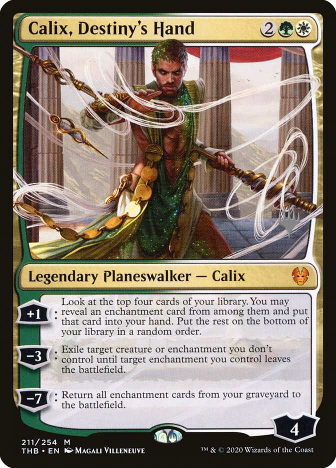 Calix, Destiny's Hand (Promo Pack) [Theros Beyond Death Promos] | Mega City Incorporated