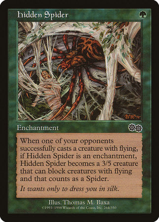 Hidden Spider [Urza's Saga] | Mega City Incorporated