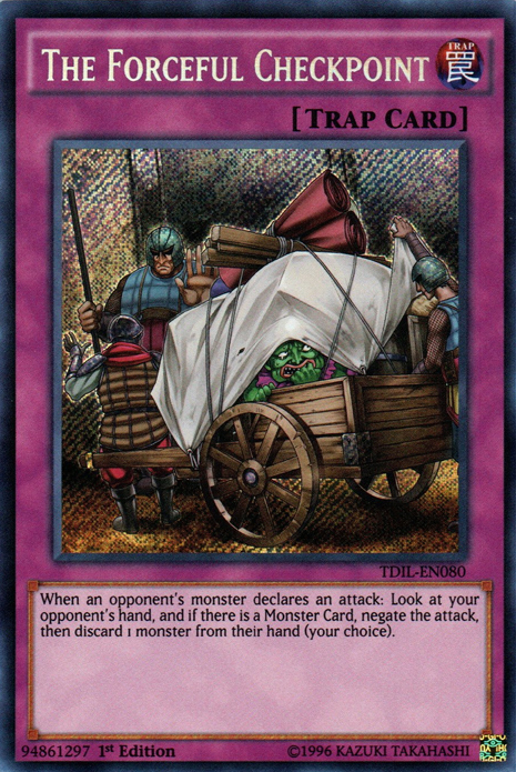 The Forceful Checkpoint [TDIL-EN080] Secret Rare | Mega City Incorporated