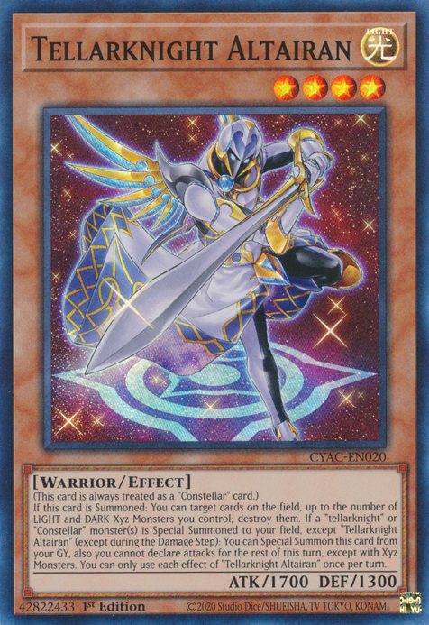 Tellarknight Altairan [CYAC-EN020] Super Rare | Mega City Incorporated