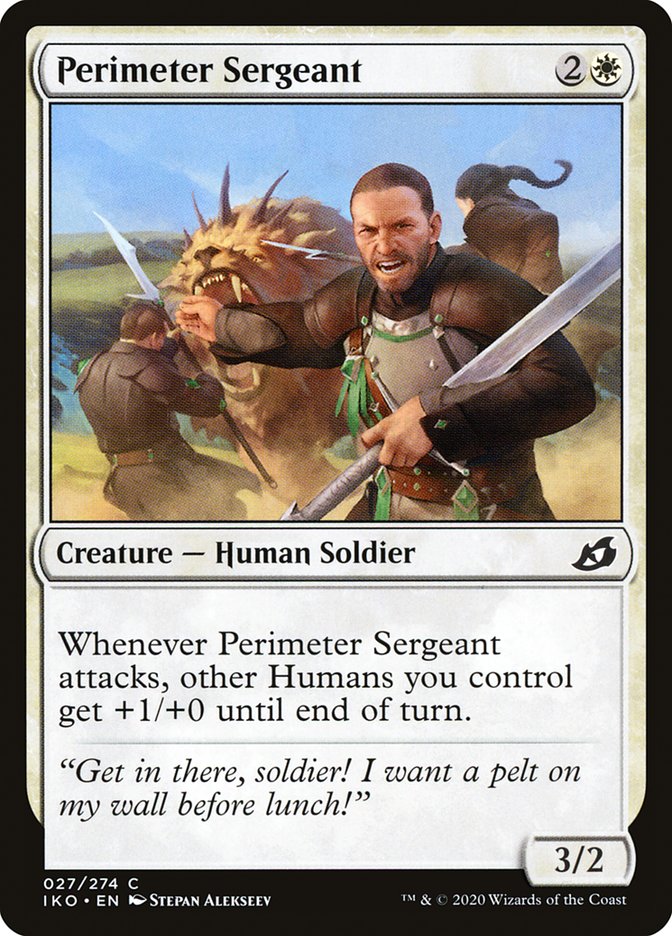 Perimeter Sergeant [Ikoria: Lair of Behemoths] | Mega City Incorporated