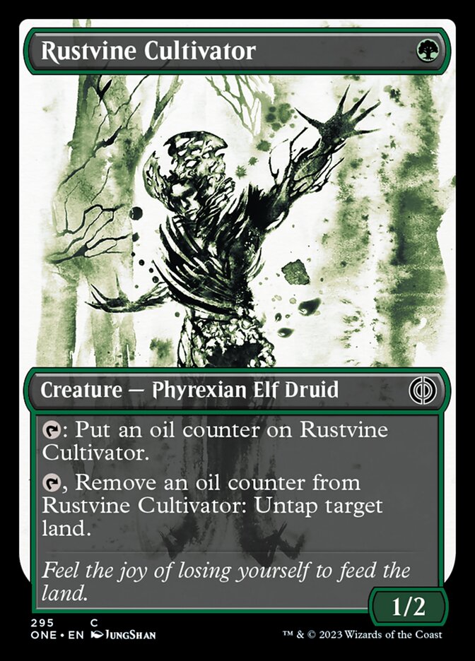 Rustvine Cultivator (Showcase Ichor) [Phyrexia: All Will Be One] | Mega City Incorporated