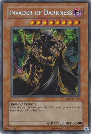 Invader of Darkness [IOC-EN111] Secret Rare | Mega City Incorporated