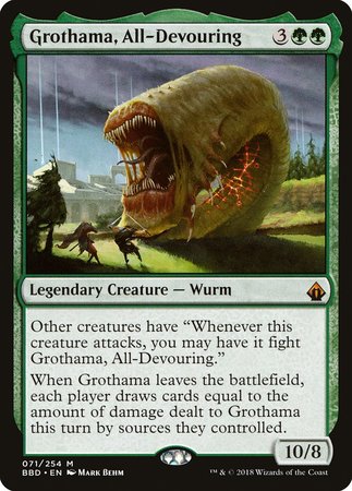 Grothama, All-Devouring [Battlebond] | Mega City Incorporated