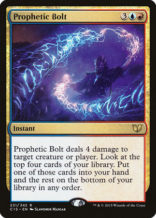 Prophetic Bolt [Commander 2015] | Mega City Incorporated