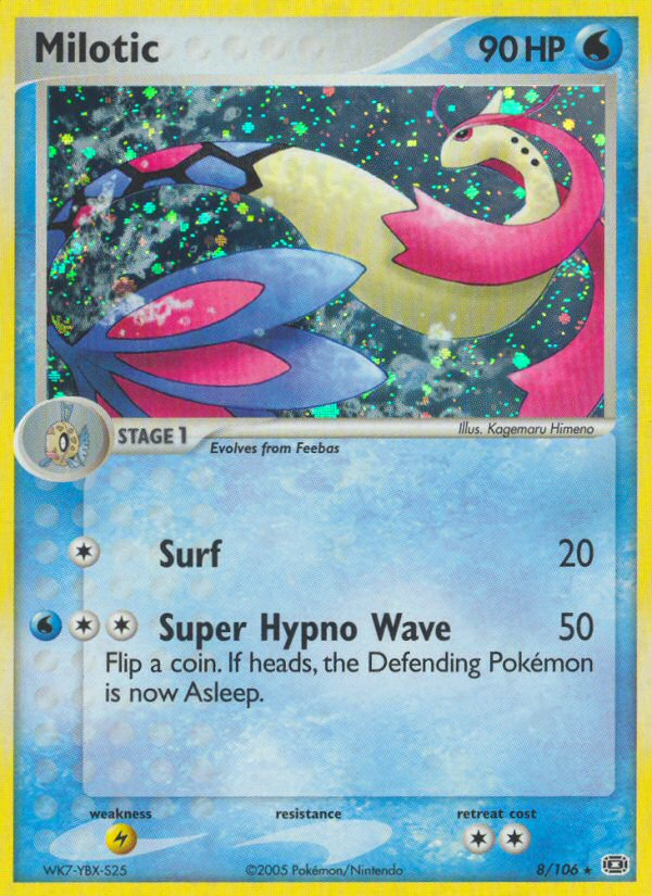 Milotic (8/106) [EX: Emerald] | Mega City Incorporated