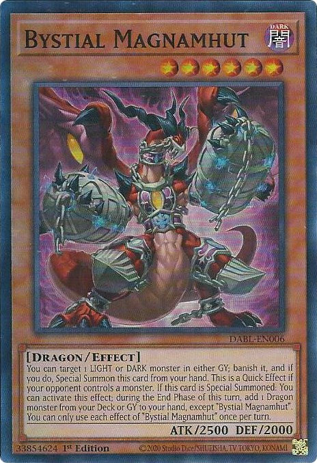 Bystial Magnamhut [DABL-EN006] Super Rare | Mega City Incorporated