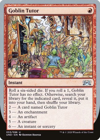 Goblin Tutor [Unsanctioned] | Mega City Incorporated