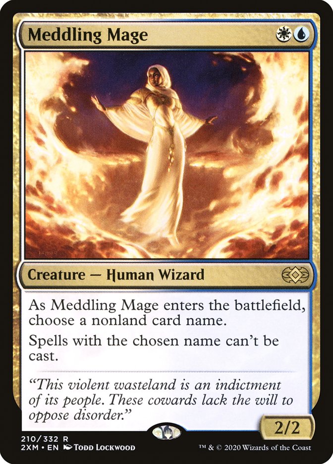 Meddling Mage [Double Masters] | Mega City Incorporated