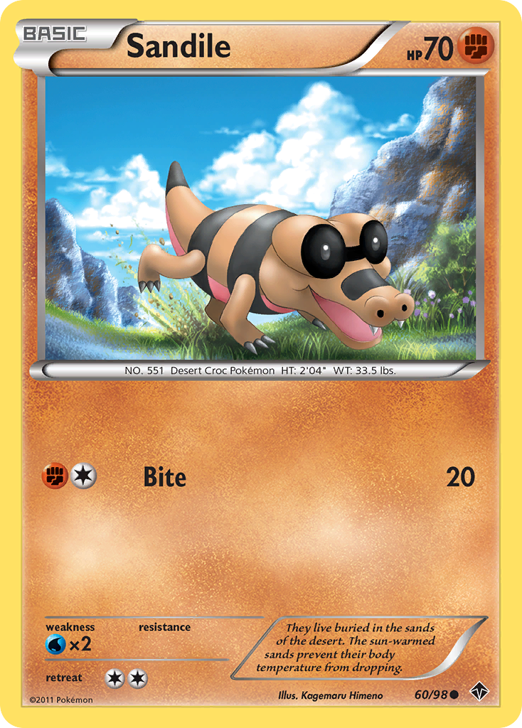 Sandile (60/98) [Black & White: Emerging Powers] | Mega City Incorporated