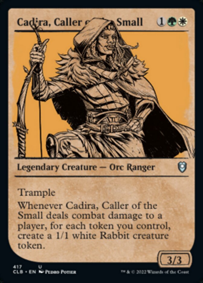 Cadira, Caller of the Small (Showcase) [Commander Legends: Battle for Baldur's Gate] | Mega City Incorporated