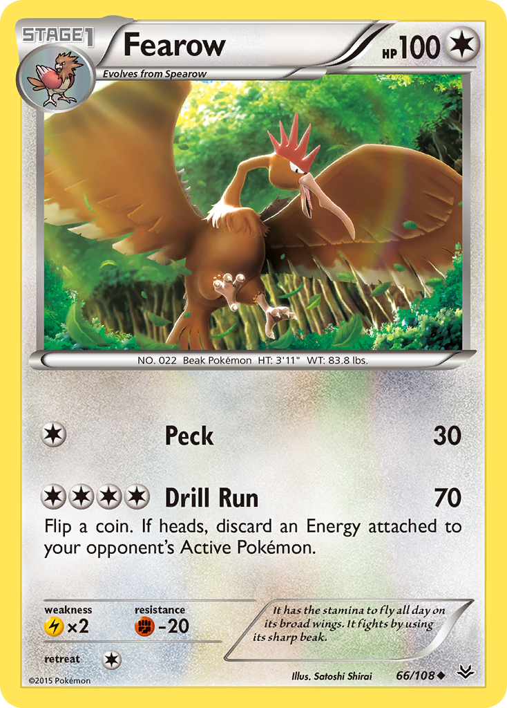 Fearow (66/108) [XY: Roaring Skies] | Mega City Incorporated