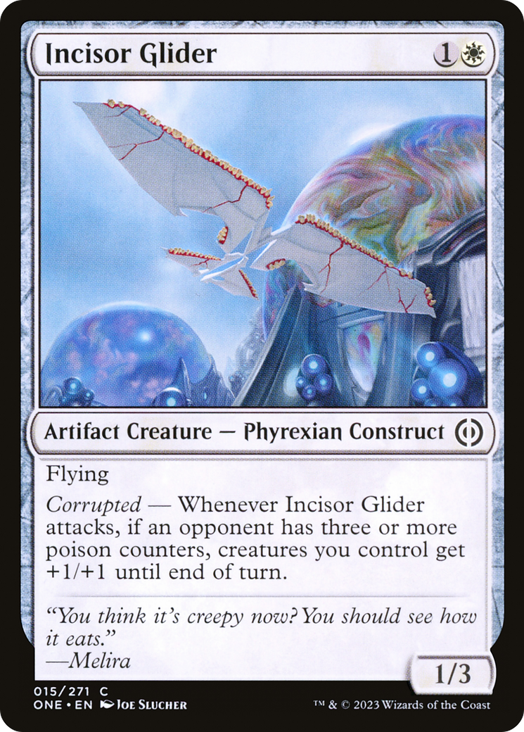 Incisor Glider [Phyrexia: All Will Be One] | Mega City Incorporated