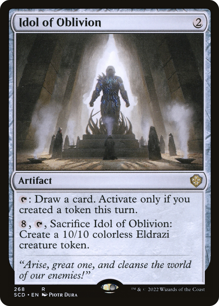 Idol of Oblivion [Starter Commander Decks] | Mega City Incorporated