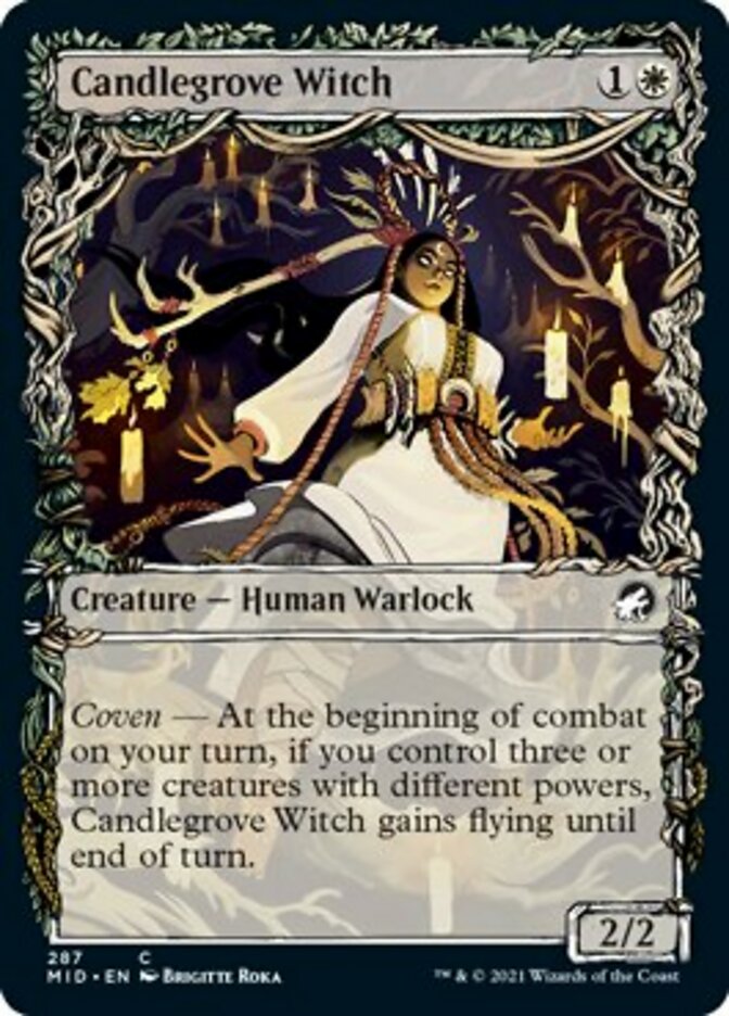 Candlegrove Witch (Showcase Equinox) [Innistrad: Midnight Hunt] | Mega City Incorporated