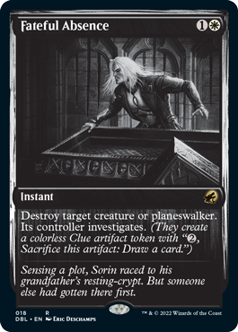 Fateful Absence [Innistrad: Double Feature] | Mega City Incorporated