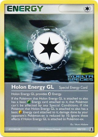 Holon Energy GL (105/113) (Stamped) [EX: Delta Species] | Mega City Incorporated