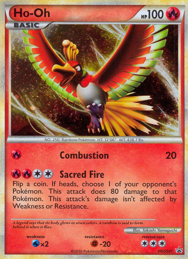 Ho-Oh (HGSS01) [HeartGold & SoulSilver: Black Star Promos] | Mega City Incorporated