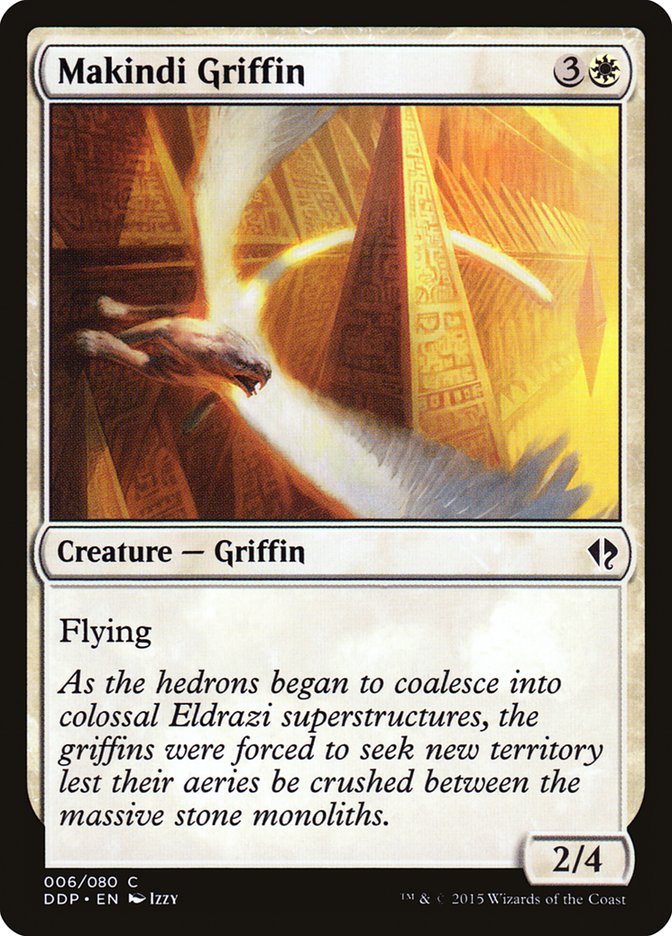 Makindi Griffin [Duel Decks: Zendikar vs. Eldrazi] | Mega City Incorporated