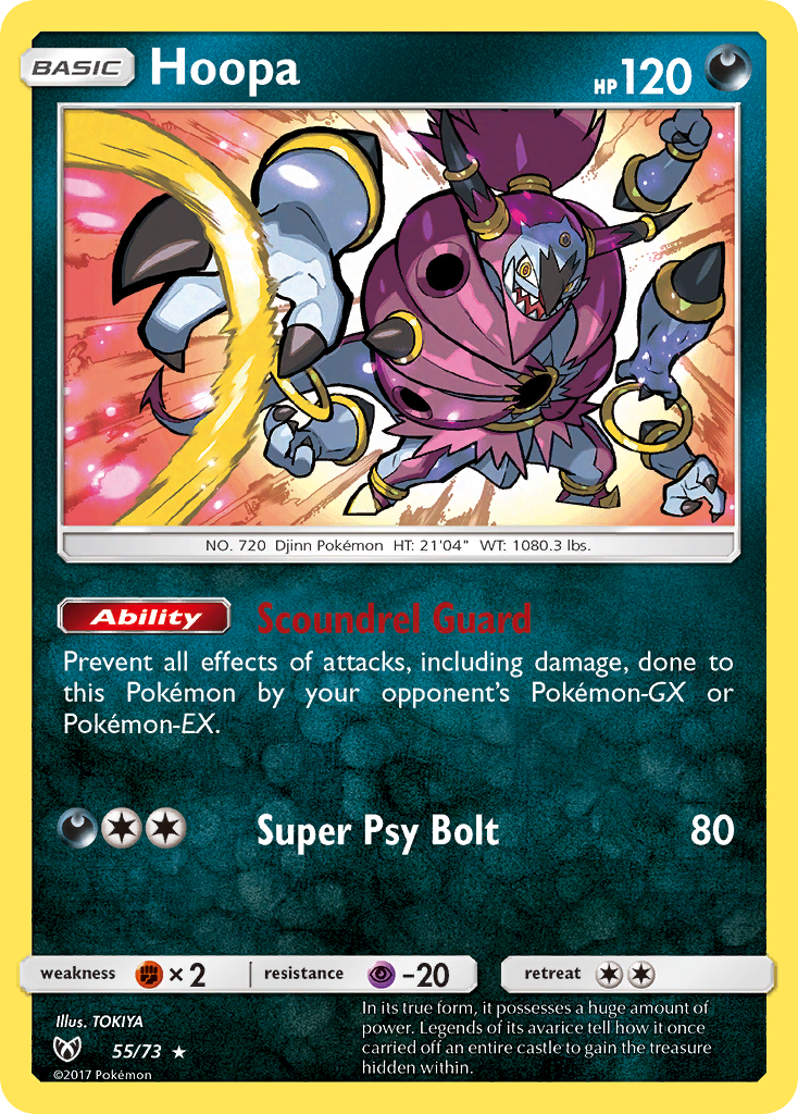 Hoopa (55/73) [Sun & Moon: Shining Legends] | Mega City Incorporated