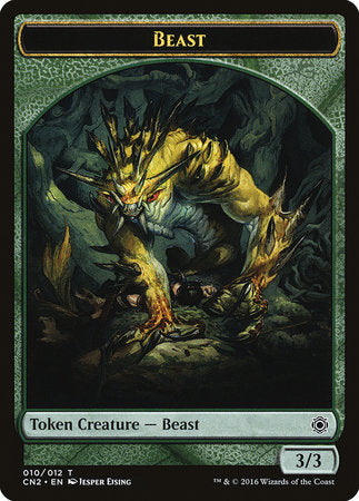 Beast Token [Conspiracy: Take the Crown Tokens] | Mega City Incorporated