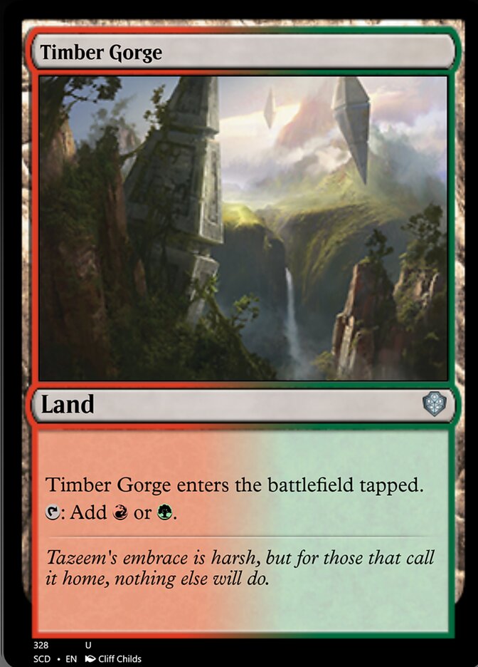 Timber Gorge [Starter Commander Decks] | Mega City Incorporated