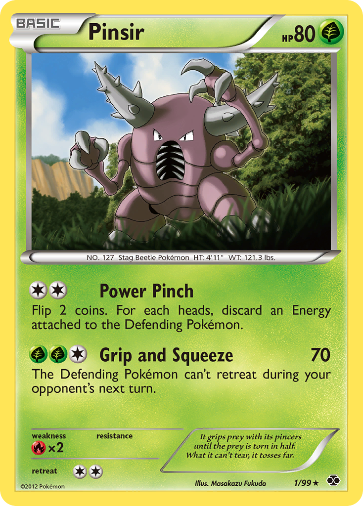 Pinsir (1/99) [Black & White: Next Destinies] | Mega City Incorporated