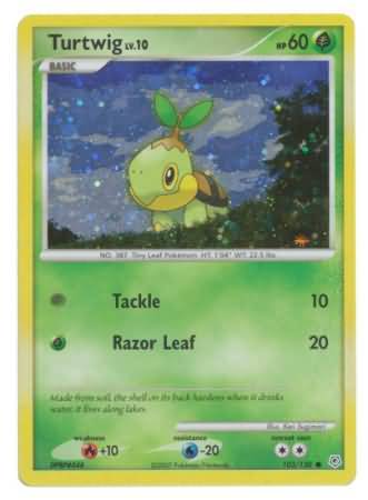 Turtwig (103/130) (Cosmos Holofoil) [Diamond & Pearl: Base Set] | Mega City Incorporated