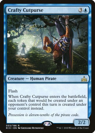 Crafty Cutpurse [Rivals of Ixalan] | Mega City Incorporated