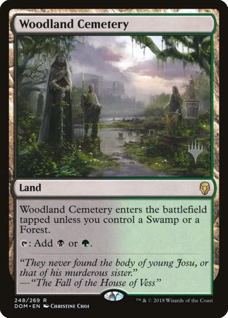 Woodland Cemetery [Dominaria Promos] | Mega City Incorporated